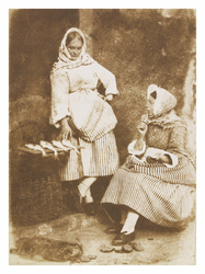 Newhaven fishwives, Jeanie Wilson and Annie Linton