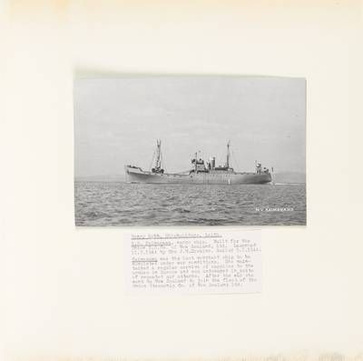 M.V. Kaimanawa, cargo ship