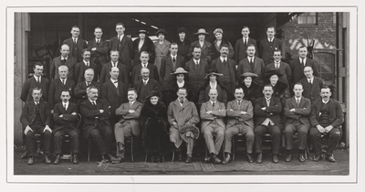 Staff and foremen of Henry Robb Ltd, Leith