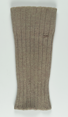 Knitted sock for a soldier