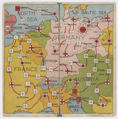 Board game from World War 1: To Berlin