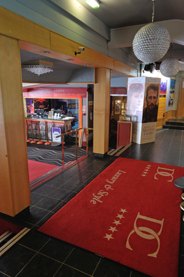 Entrance foyer of the Dominion Cinema