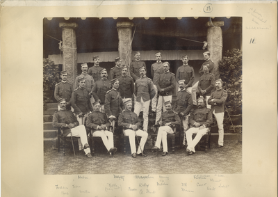 Officers of the 7th (Queen's Own) Hussars 