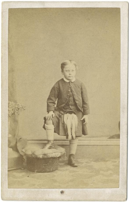 Young Haig dressed in kilt