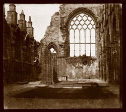 Holyrood Abbey, east window