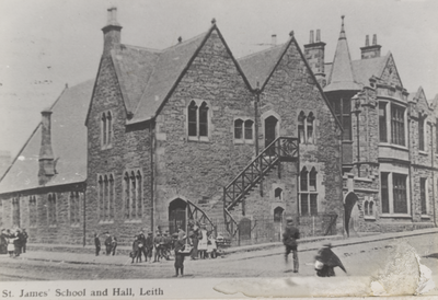 St James' School and Hall, Leith