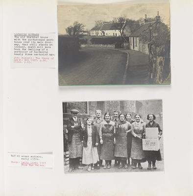Lochside Cottage/VAT 69 women workers, early 1930s