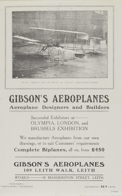Gibson's Aeroplanes