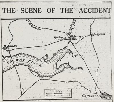 The scene of the accident