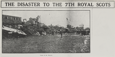 The Disaster to the 7th Royal Scots