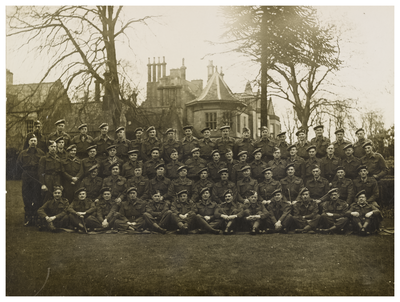Officers of 1st City of Edinburgh Battalion Home Guard