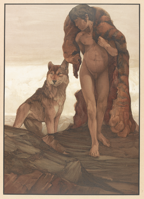 Mowgli and the Lone Wolf, Kipling's Jungle Book