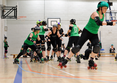 Green Jammer escapes the blockers