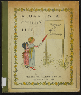 Book jacket cover for 'A Day in a Child's Life'