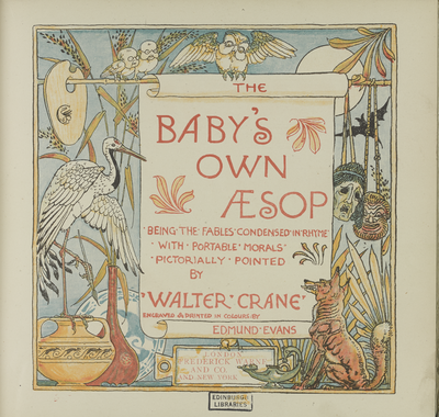 Title page for 'Baby's Own Aesop'