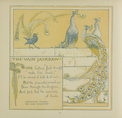 The Vain Jackdaw, from 'Baby's Own Aesop'
