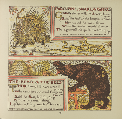 Porcupine, Snake and Company; The Bear and the Bees