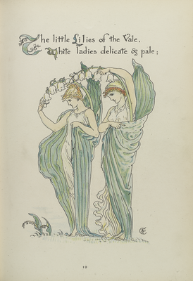 Page nineteen of 'Flora's Feast', the Lilies