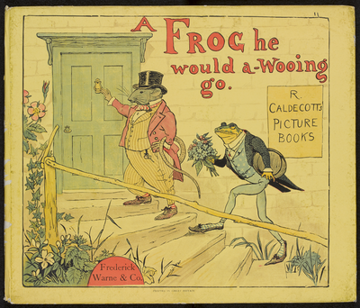 A Frog he would a-wooing go, front cover.