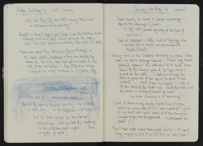 Journal entry for 2nd - 4th May 2014, Sitooterie 3
