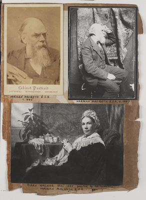 Norman Macbeth and wife Mary Walker