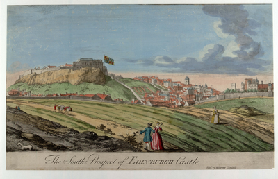 The south prospect of Edinburgh Castle
