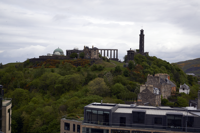 View towards Calton Hill from New St Andrew's House