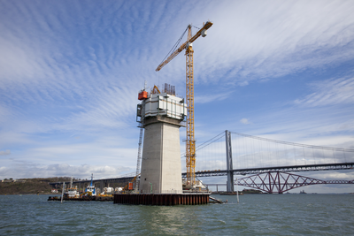 Centre Tower, Queensferry Crossing, April 2014