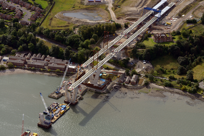 Approach viaduct, Queensferry Crossing