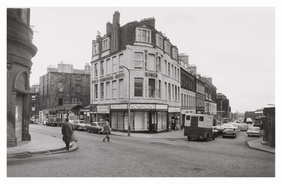 Broughton Street and Union Place during demolition