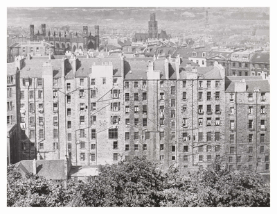 View over Greenside Place from Calton Hill