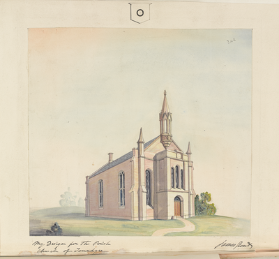 Design for Parish Church of Tannadice