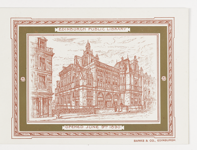 Edinburgh Libraries - 125 years