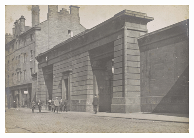 Entrance to the old slaughter house, Fountainbridge