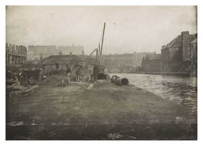 View of Union Canal looking towards Lothian Road
