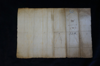 1556 order signed by Mary Queen of Scots