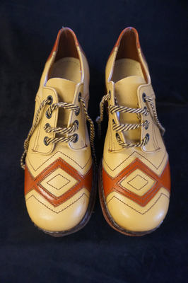 Men's platform shoes, Schuh, early 1980s