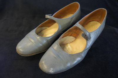 Women's blue Mary-Janes by Anello & Davide, 1922-1950