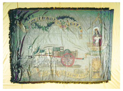 Obverse view of the Carters of Leith Banner