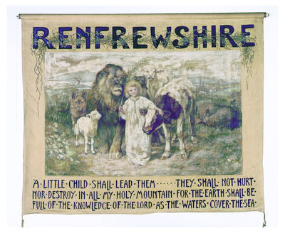 Anti-Vivisection Society of Renfrewshire Banner