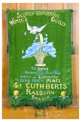 Banner, Scottish Co-op Women's Guild, Raeburn Branch