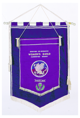 Banner, Scottish Co-Op Women's Guild Clermiston Branch