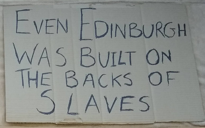 Even Edinburgh was built on the back of slaves