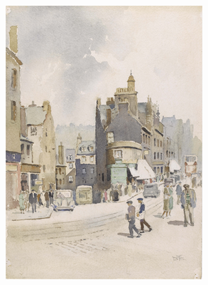 George IV Bridge and Candlemaker Row