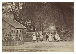 Photographs of houses in the vicinity of Lauriston Castle