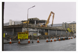 Demolition of Provident Hall