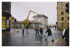 Demolition of Provident Hall