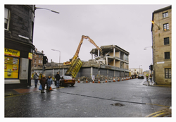 Demolition of Provident Hall, Leith