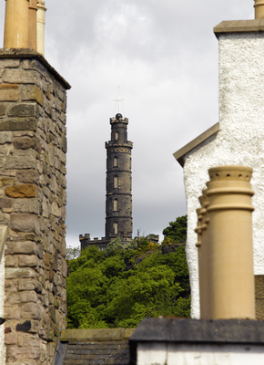 Nelson Monument, Calton Hill from Achesons House