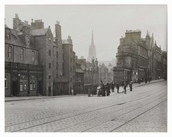 Candlemaker Row - general view from Lindsay Place